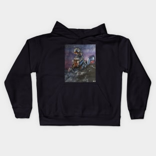 Wall-E Selfmade printed Art Design Kids Hoodie